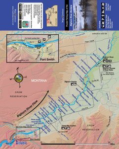 Map the Xperience Bighorn River Fishing & Fly Fishing Map